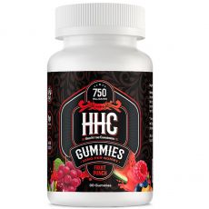 CBD Living - HHC 25mg Gummies - Fruit Punch 30 count